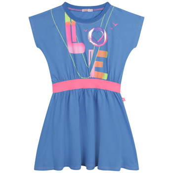 Oblačila Deklice Kratke obleke Billieblush U12807-784 Modra