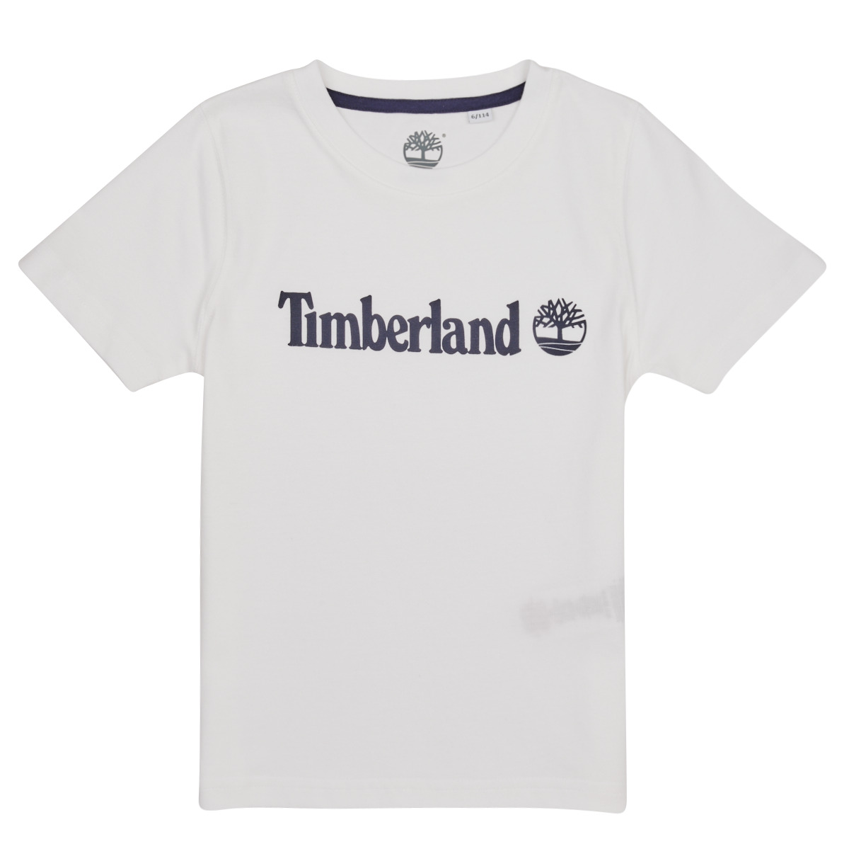 Oblačila Dečki Majice s kratkimi rokavi Timberland T25T77 Bela