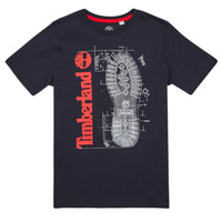 Oblačila Dečki Majice s kratkimi rokavi Timberland T25T82 Črna
