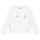 Oblačila Deklice Majice z dolgimi rokavi MICHAEL Michael Kors R15165-10P-C Bela / Pozlačena