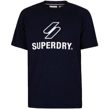Oblačila Moški Majice s kratkimi rokavi Superdry  Modra