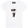 Oblačila Deklice Majice s kratkimi rokavi Karl Lagerfeld Z15418-10P-C Bela