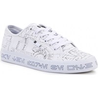 Čevlji  Moški Skate čevlji DC Shoes Sw Manual White/Blue ADYS300718-WBL Bela