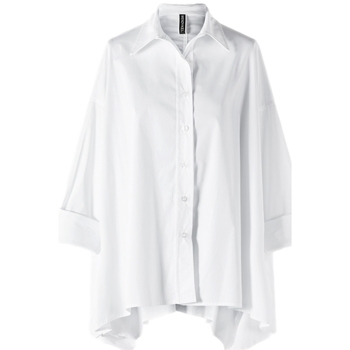 Oblačila Ženske Topi & Bluze Wendy Trendy Shirt 110236 - White Bela