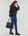 Oblačila Ženske Puloverji Calvin Klein Jeans MICRO MONOLOGO HOODIE Črna