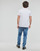 Oblačila Moški Majice s kratkimi rokavi Calvin Klein Jeans SHRUNKEN BADGE TEE Bela