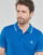 Oblačila Moški Polo majice kratki rokavi Calvin Klein Jeans TIPPING SLIM POLO Modra