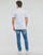 Oblačila Moški Majice s kratkimi rokavi Calvin Klein Jeans LOGO TAPE TEE Bela