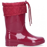 Čevlji  Deklice škornji za dež  Bubble 66053 Rožnata