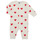 Oblačila Otroci Pižame & Spalne srajce Petit Bateau A00E901 Bela / Rdeča