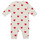 Oblačila Otroci Pižame & Spalne srajce Petit Bateau A00E901 Bela / Rdeča