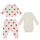 Oblačila Otroci Otroški kompleti Petit Bateau FALLA Bela / Rdeča