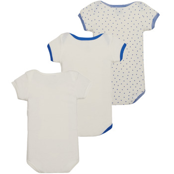 Oblačila Otroci Pižame & Spalne srajce Petit Bateau A074900 X3 Bela / Modra