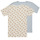 Oblačila Dečki Majice s kratkimi rokavi Petit Bateau A074M00 X2 Večbarvna