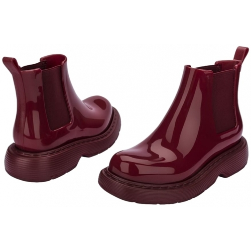 Melissa Botas Step Boot - Red Bordo
