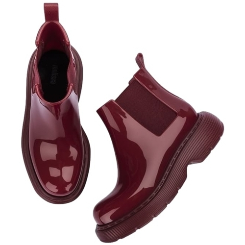Melissa Botas Step Boot - Red Bordo