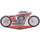 Dom Kipci in figurice Signes Grimalt Moto Wall Ornament Rdeča