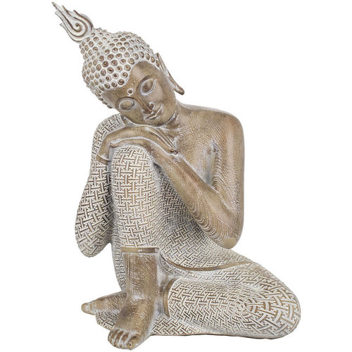 Dom Kipci in figurice Signes Grimalt Sedeč Buda Siva