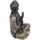 Dom Kipci in figurice Signes Grimalt Buddha Figura Meditira Črna
