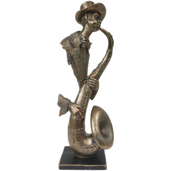 Dom Kipci in figurice Signes Grimalt Saksofonska Glasbenica Pozlačena