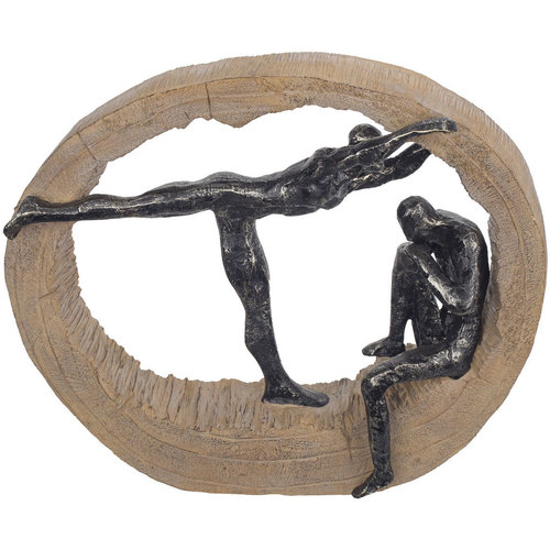 Dom Kipci in figurice Signes Grimalt Figura Moški In Ženska Črna