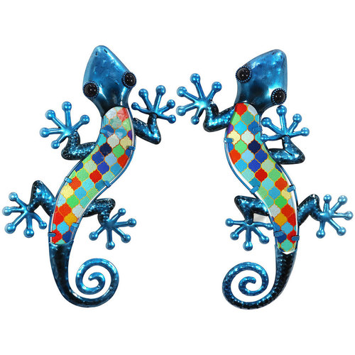 Dom Kipci in figurice Signes Grimalt Ornament Stene Lagartija 2U Modra