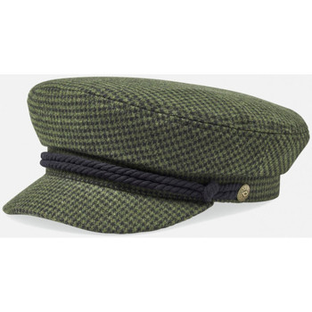 Tekstilni dodatki Moški Kape s šiltom Brixton Fiddler cap Zelena