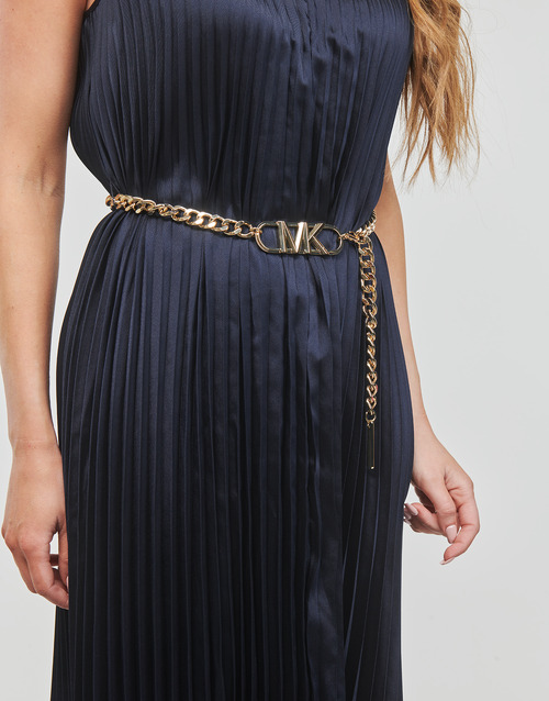 MICHAEL Michael Kors PLEATED SLIP MIDI DRESS         
