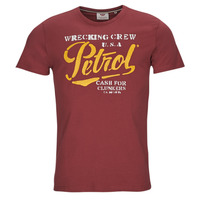 Oblačila Moški Majice s kratkimi rokavi Petrol Industries T-Shirt SS Classic Print Bordo