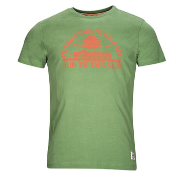 Oblačila Moški Majice s kratkimi rokavi Petrol Industries T-Shirt SS Zelena