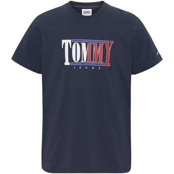 Oblačila Moški Majice s kratkimi rokavi Tommy Hilfiger  Modra