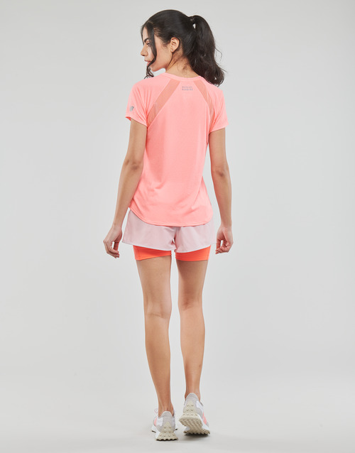 New Balance Printed Impact Run Short Sleeve Rožnata