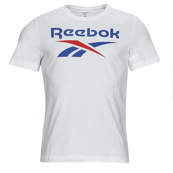 Oblačila Moški Majice s kratkimi rokavi Reebok Classic Big Logo Tee Bela
