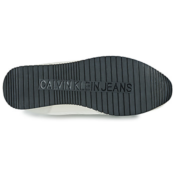 Calvin Klein Jeans RUNNER SOCK LACEUP NY-LTH Bela / Rdeča