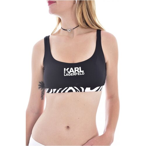 Oblačila Ženske Pareo Karl Lagerfeld KL22WTP24 Črna