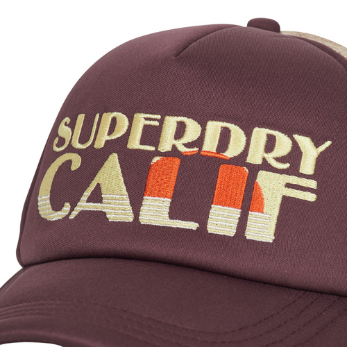 Superdry VINTAGE TRUCKER CAP Kostanjeva