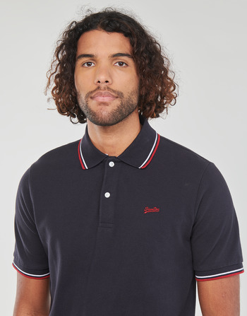 Superdry VINTAGE TIPPED S/S POLO Rdeča