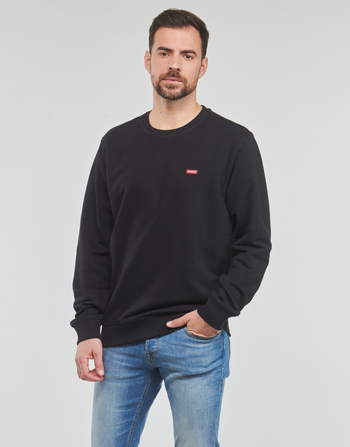 Guess LOGO PATCH CN SWEATSHIRT Črna