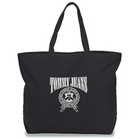 Torbice Ženske Nakupovalne torbe Tommy Jeans TJW CANVAS TOTE Črna