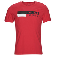 Oblačila Moški Majice s kratkimi rokavi Jack & Jones JJECORP LOGO TEE SS O-NECK Rdeča