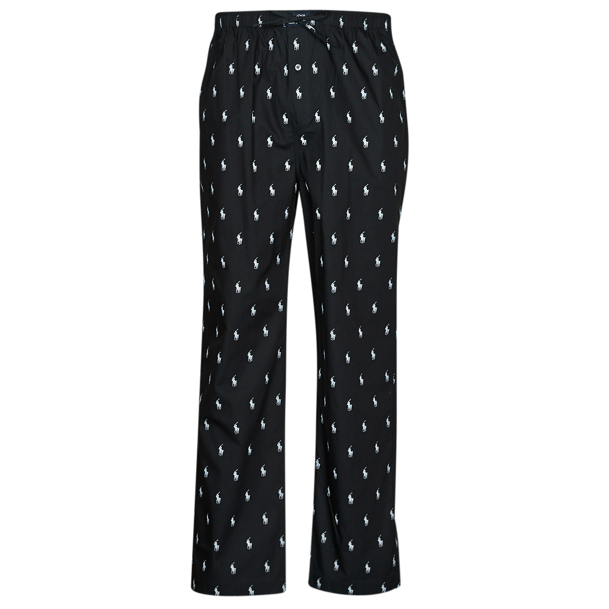 Oblačila Pižame & Spalne srajce Polo Ralph Lauren SLEEPWEAR-PJ PANT-SLEEP-BOTTOM Črna / Bela
