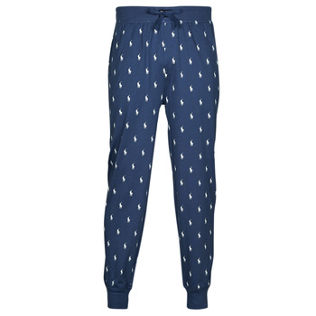 Oblačila Moški Pižame & Spalne srajce Polo Ralph Lauren SLEEPWEAR-JOGGER-SLEEP-BOTTOM Modra / Krem