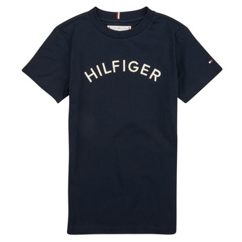 Oblačila Otroci Majice s kratkimi rokavi Tommy Hilfiger U HILFIGER ARCHED TEE         