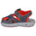 Čevlji  Otroci Športni sandali Columbia CHILDRENS TECHSUN WAVE Siva / Rdeča
