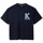Oblačila Majice & Polo majice Kickers Big K T-shirt Črna