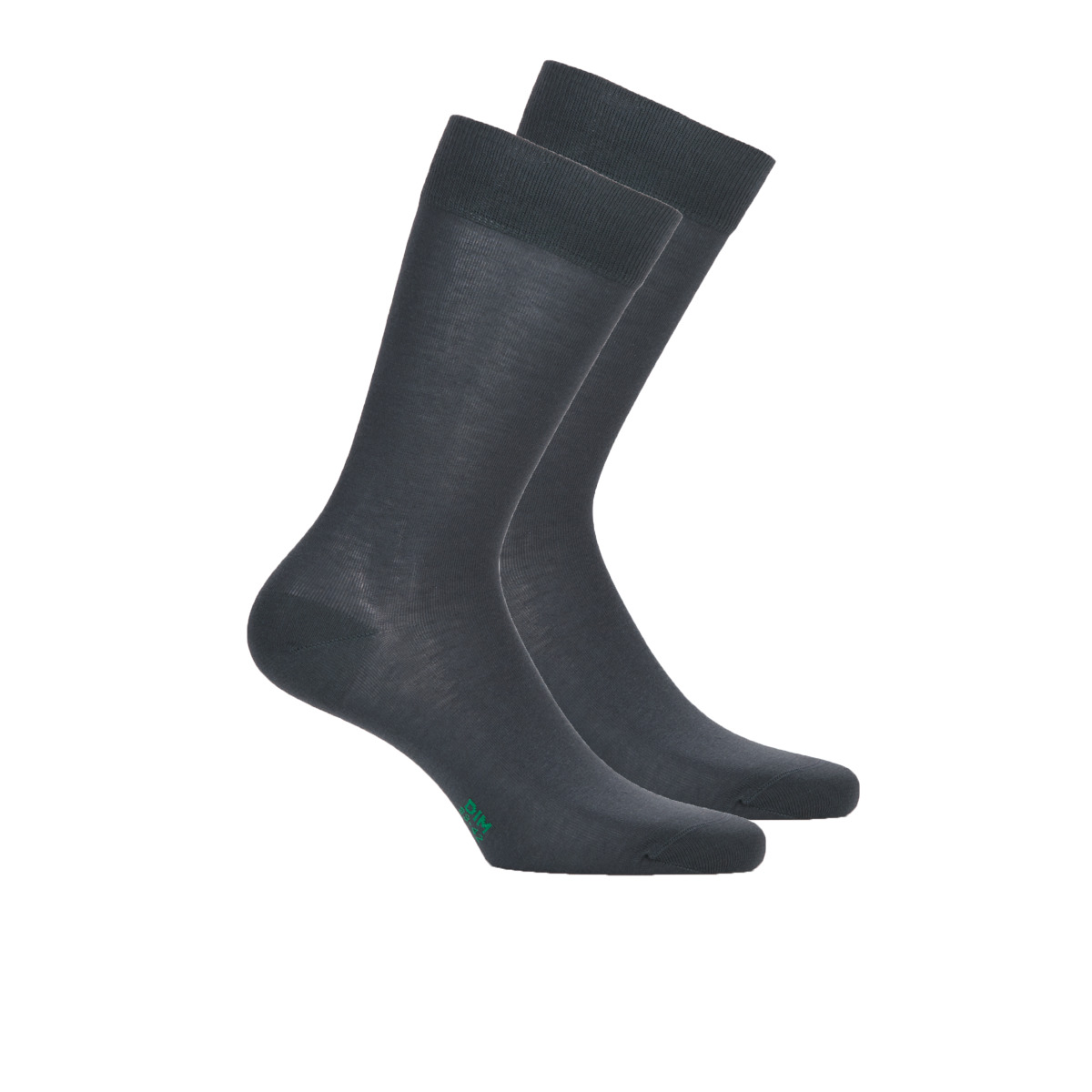 Dodatki  Moški Nogavice DIM GREEN COTON BIO MC PACK X2 Siva
