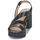 Čevlji  Ženske Sandali & Odprti čevlji Wonders L-1011 PERGAMENA Črna