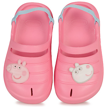 Čevlji  Deklice Japonke Havaianas BABY CLOG PEPPA PIG Rožnata
