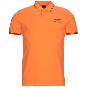 Oblačila Moški Polo majice kratki rokavi Hackett ASTON MARTIN BY HACKETT AMR TIPPED POLO Oranžna
