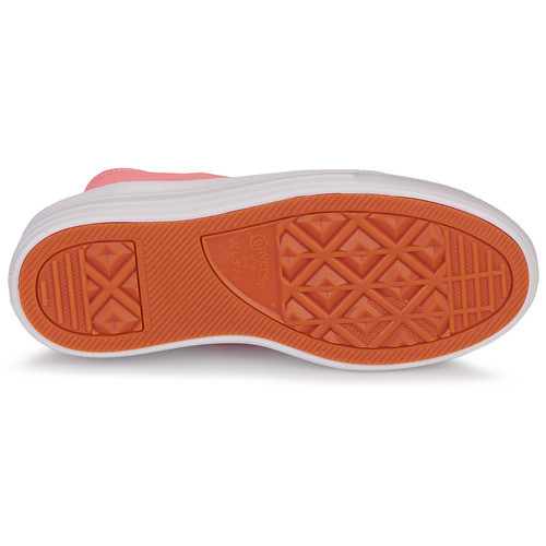 Converse CHUCK TAYLOR ALL STAR MOVE PLATFORM SEASONAL COLOR-LAWN FLAMINGO Rožnata / Bela